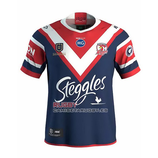 Camiseta Sydney Roosters Rugby 2019 Campeona